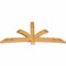 Ekena Millwork Davenport Rough Sawn Timber Gable Bracket, Western Red Cedar, 96"W x 44"H x 4"D x 6"F, 11/12 Pitch GBW096X44X0406DAV00RWR - alternate 2